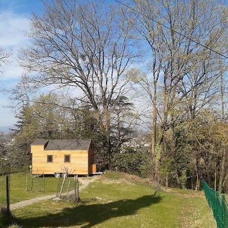Micro Maison Bois / Tiny House Au Calme Crest Exterior foto